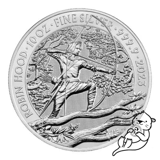 Myths and Legends Robin Hood Silbermünze 10 oz 2023**
