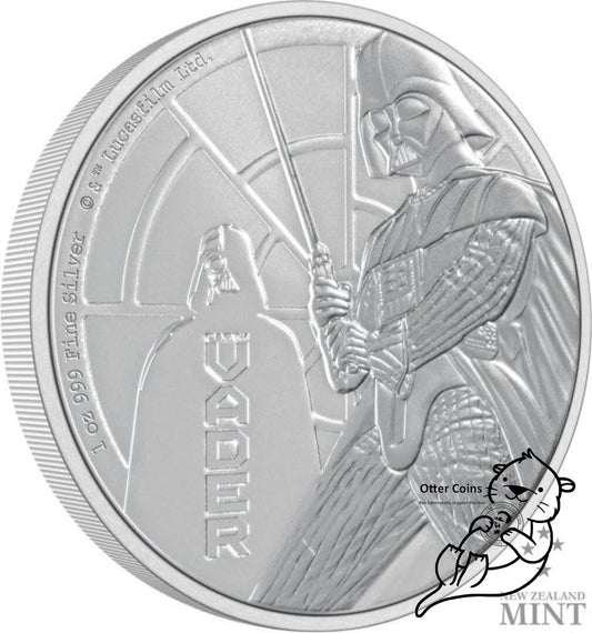 Star Wars Darth Vader 1 Oz Silbermünze 2022*