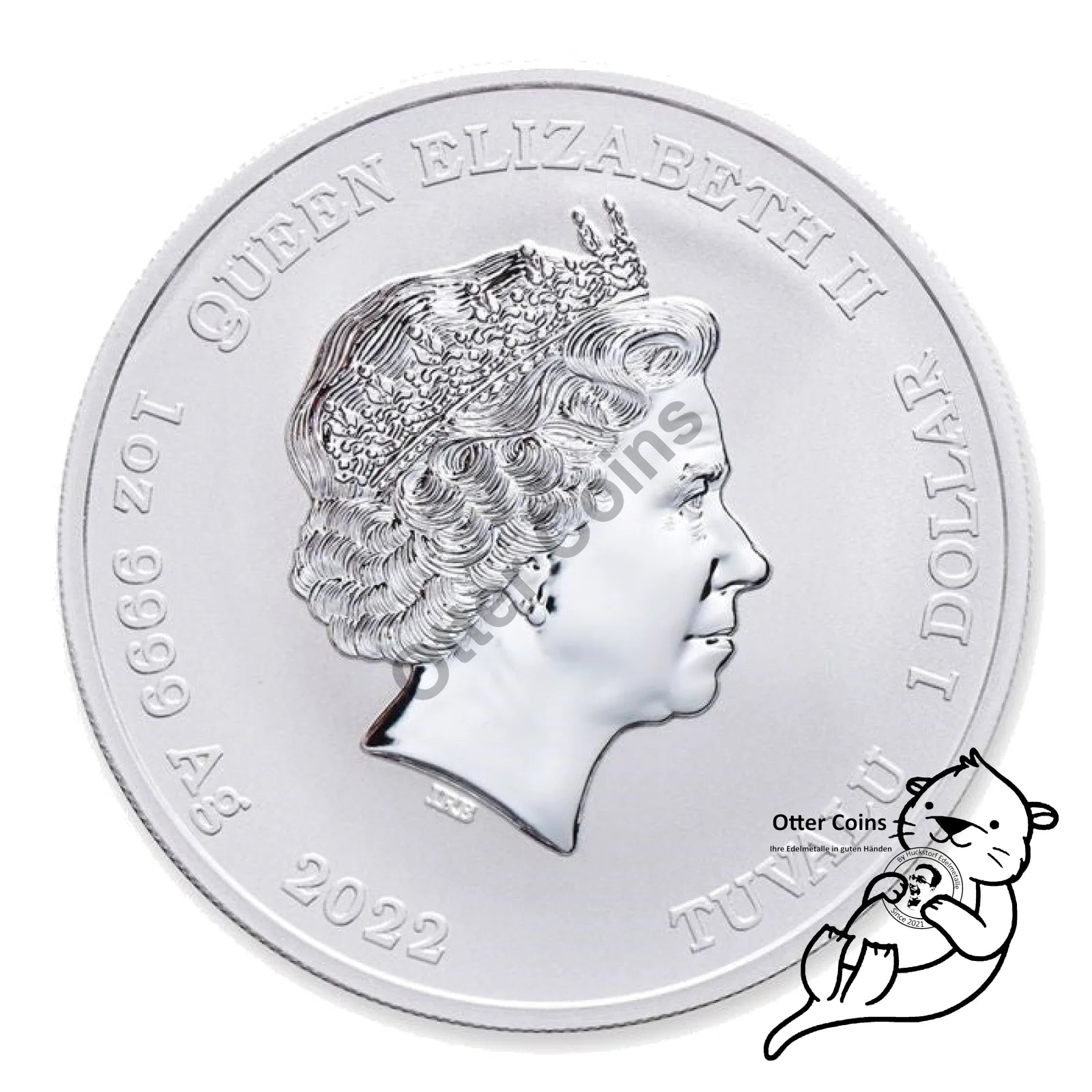 Tuvalu Street Fighter Chun Li 1 Oz Silbermünze 2022*