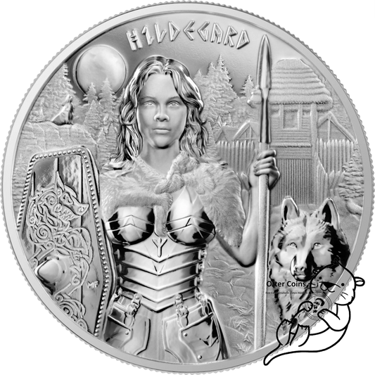 Hildegard Valkyries Silbermünze 1oz 2022