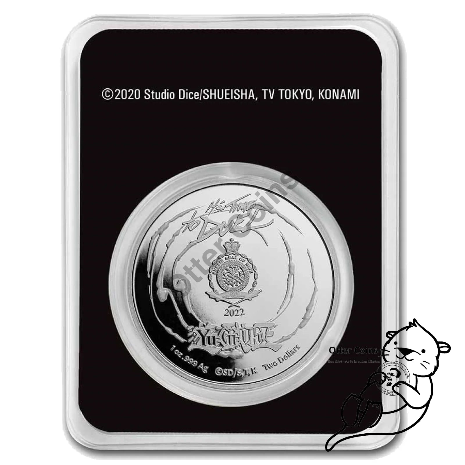 Niue Yu - Gi - Oh! Yami Yugi 1 Oz Silbermünze 2022*
