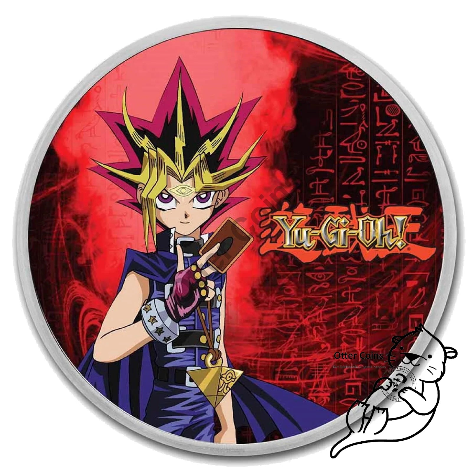 Niue Yu - Gi - Oh! Yami Yugi 1 Oz Silbermünze 2022*