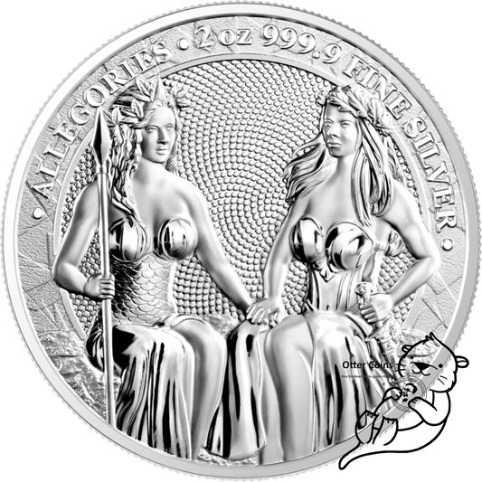 Germania Mint Allegories Austria & Germania 2 Oz