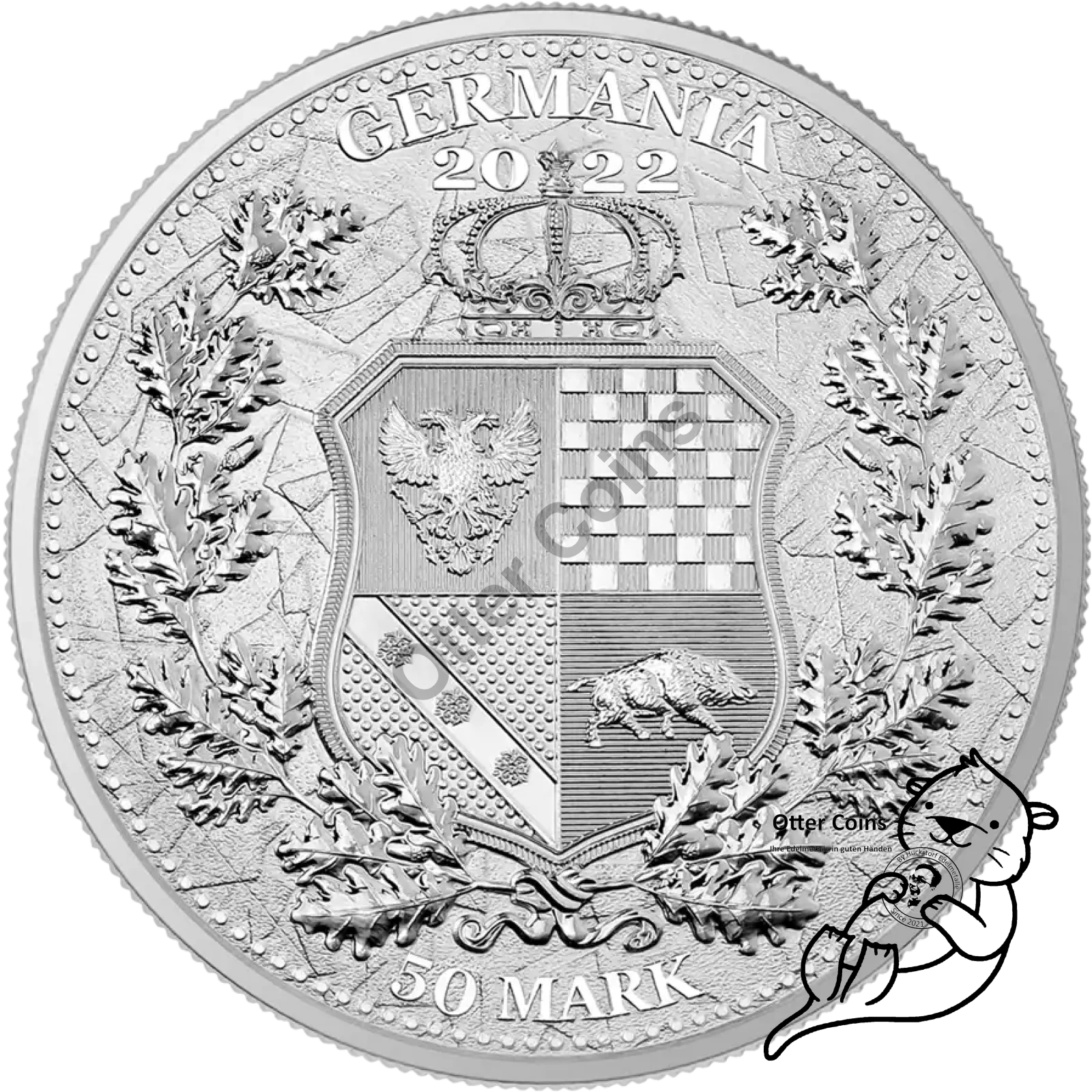 Polonia & Germania 2022 10oz Silbermünze