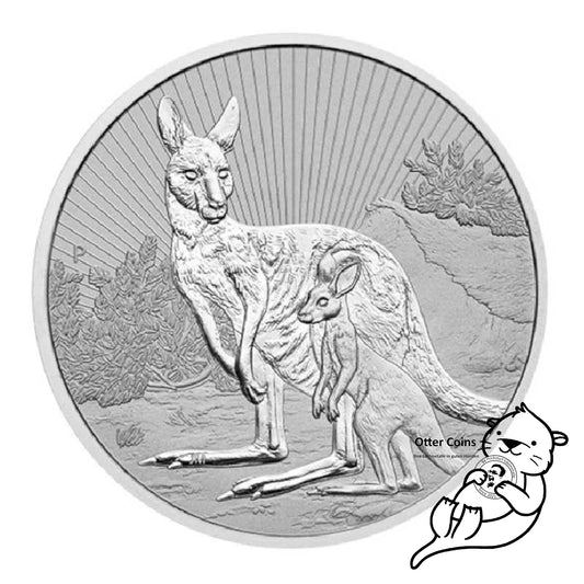 Next Gen. Känguru Mutter und Kind 2oz Silbermünze 2023*