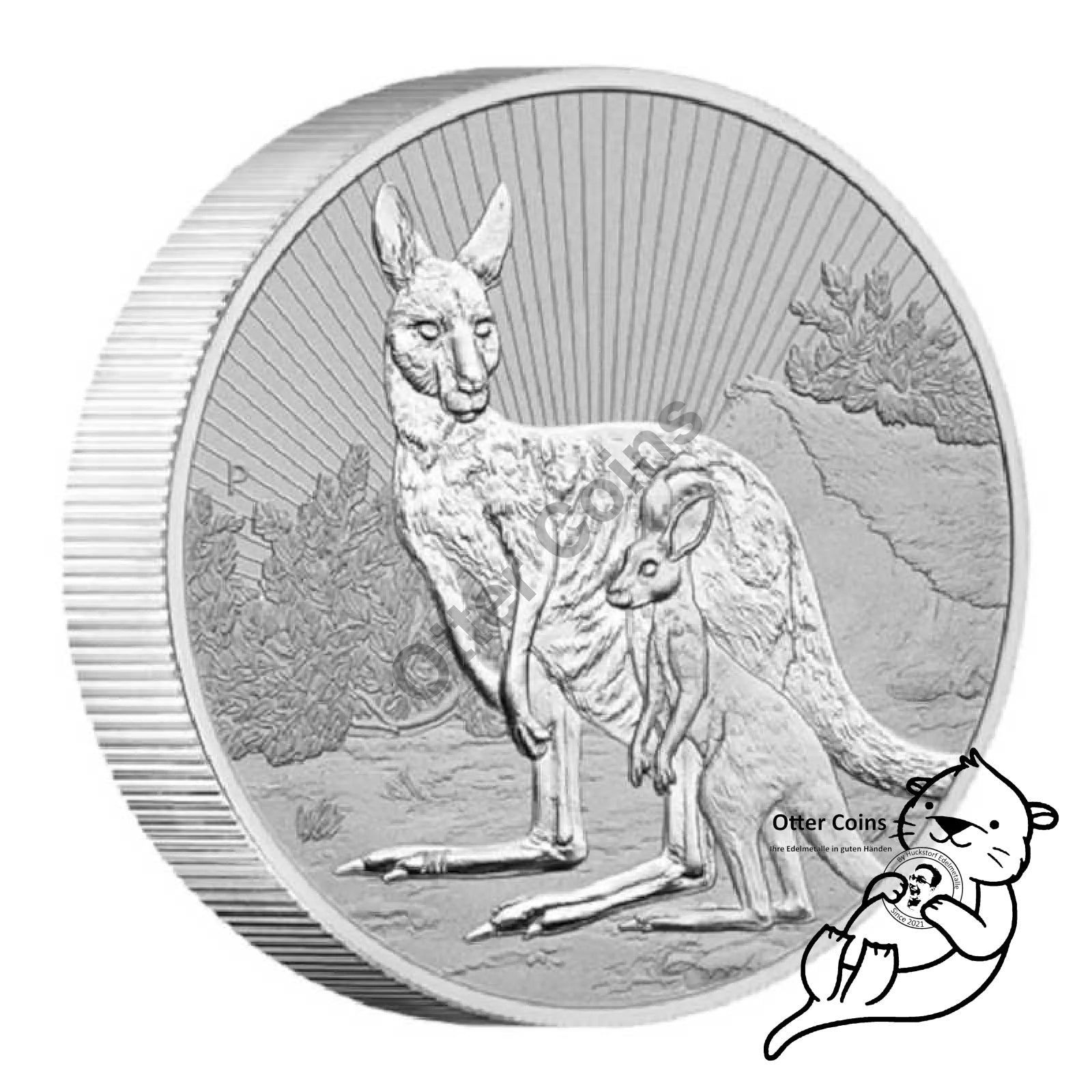 Next Gen. Känguru Mutter und Kind 2oz Silbermünze 2023*