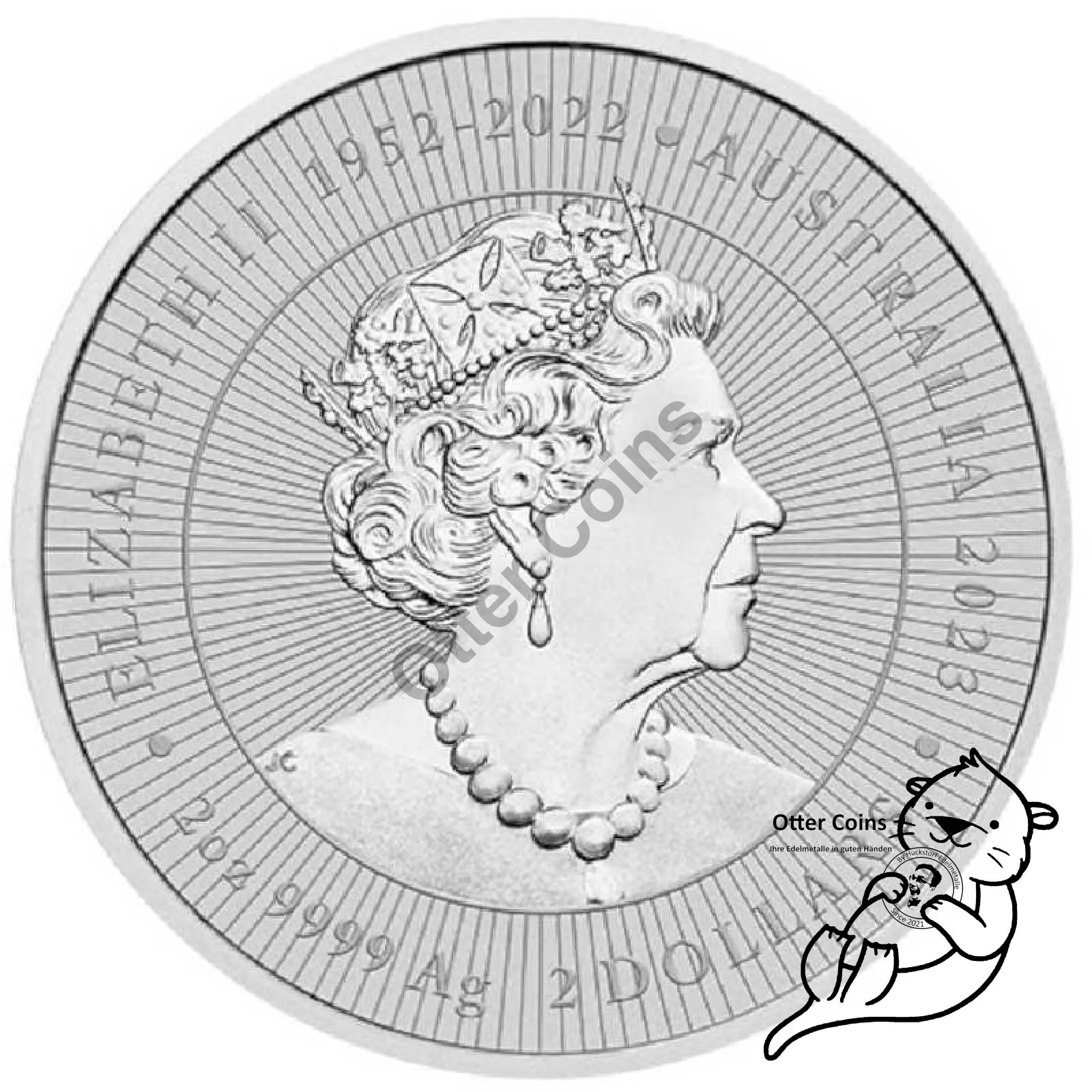 Next Gen. Känguru Mutter und Kind 2oz Silbermünze 2023*