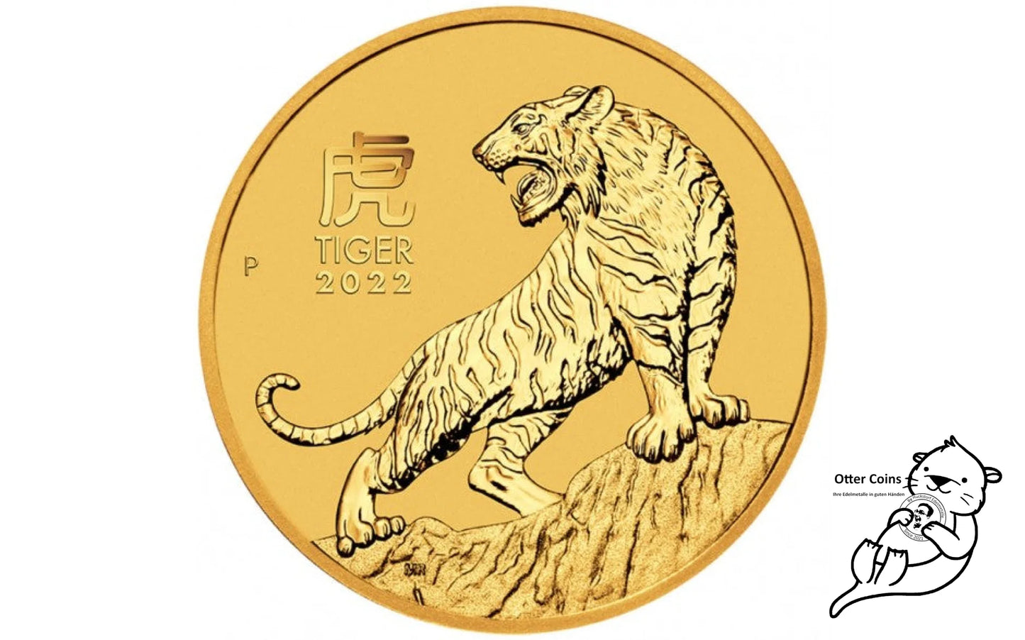1/20 oz Goldmünze Australien Lunar III Tiger 2022**