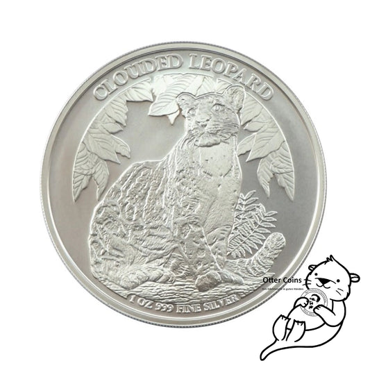 Cambodia Clouded Leopard 2023 1 oz Silber* - Silber