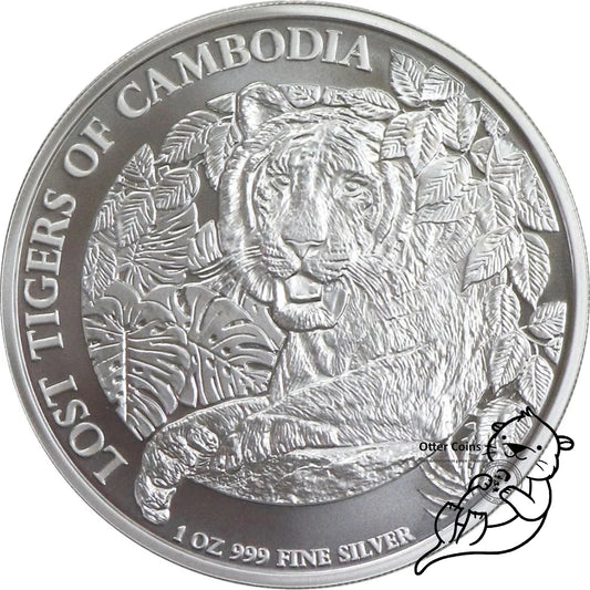 Lost Tigers of Cambodia 2023 1 oz Silber* - Silber