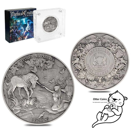 2021 Chad 2 oz Mermaid & Unicorn - Mythical Creatures