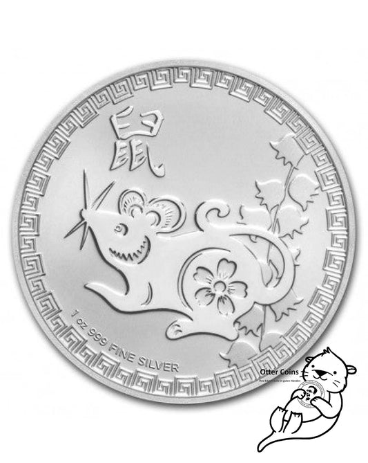 Niue Lunar Maus 2020 1 oz Silber* - Silber