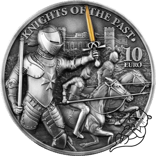 Knights of the Past Malteser Ritter 2 oz 2021 Silber HR