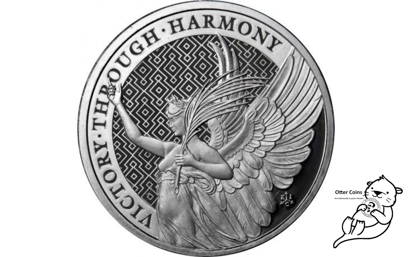 Queens Virtues Victory 5oz Silbermünze 2022*