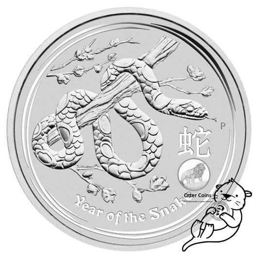 Lunar Schlange 2013 1oz Silbermünze Privy Löwe*