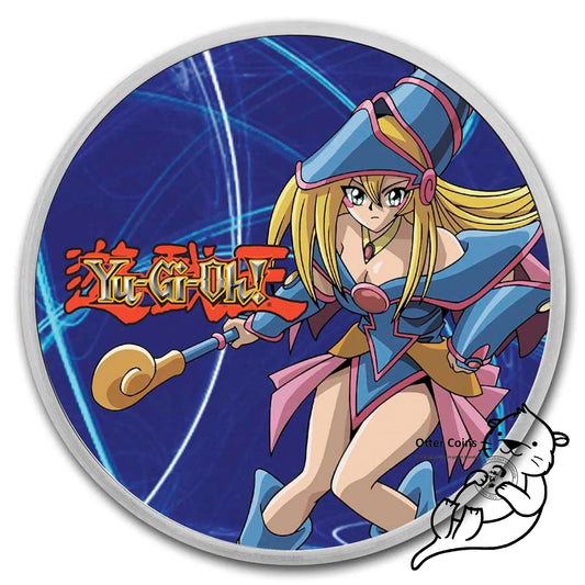 Niue Yu - Gi - Oh! DARK MAGICIAN GIRL 1 Oz Silbermünze 2022*